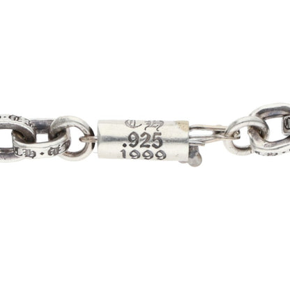 Chrome Hearts 925 14K Paper Chain Necklace Size 18INCH