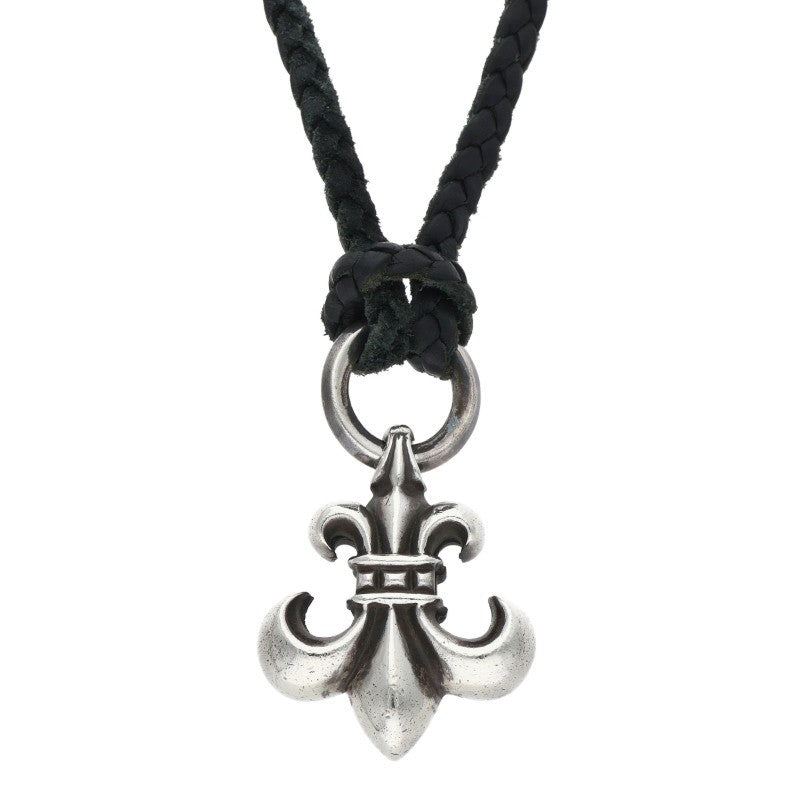 Chrome Hearts 925 BS Fleur w/ Leather Braid Size ONE SIZE