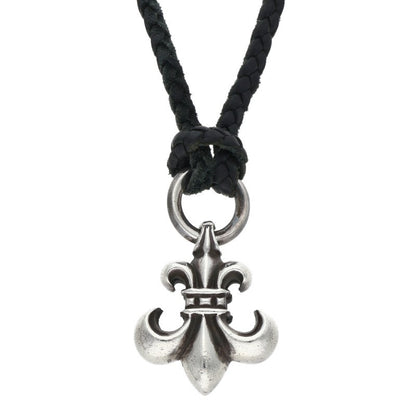 Chrome Hearts 925 BS Fleur w/ Leather Braid Size ONE SIZE
