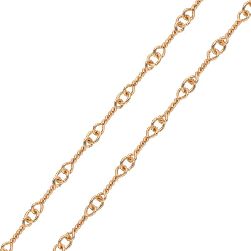 Chrome Hearts 22K Twist Chain Necklace 20in Size ONE Gold