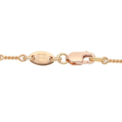 Chrome Hearts 22K Twist Chain Gold Necklace Size 20 Inch