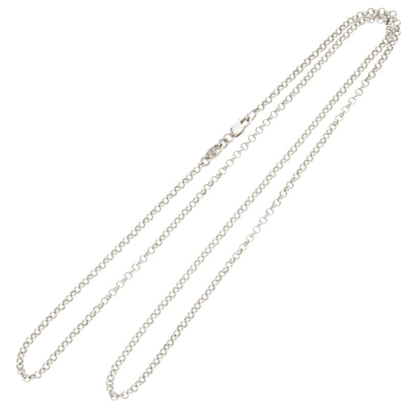 Chrome Hearts 925 Roll Chain Necklace Size 24INCH
