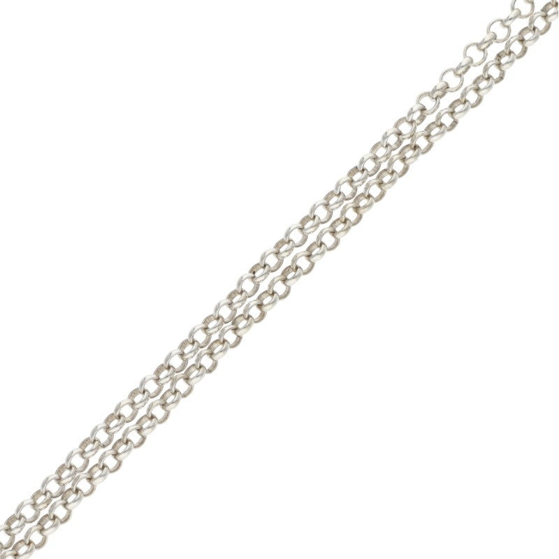 Chrome Hearts 925 Roll Chain Necklace Size 24INCH