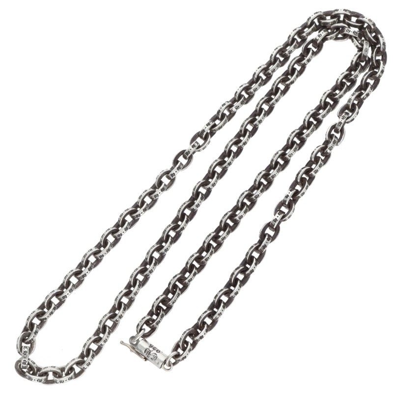 Chrome Hearts Paper Chain 20 Silver Necklace Size 20INCH