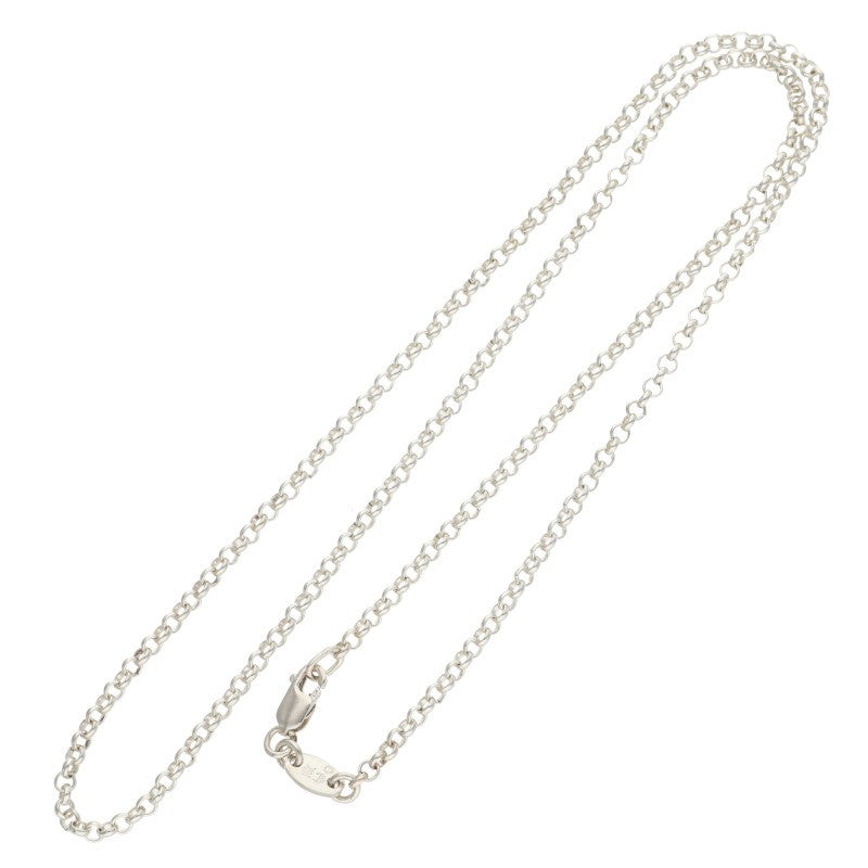 Chrome Hearts Roll Chain 18 Silver Necklace Size 18INCH