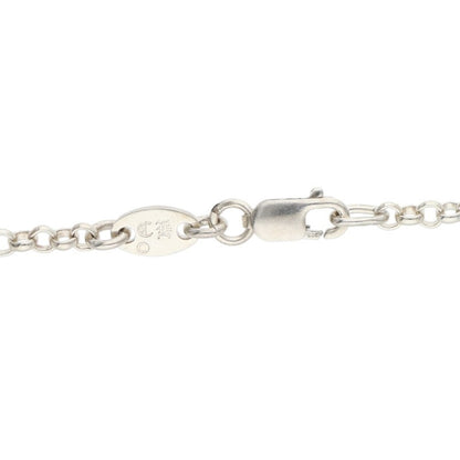 Chrome Hearts Roll Chain 18 Silver Necklace Size 18INCH