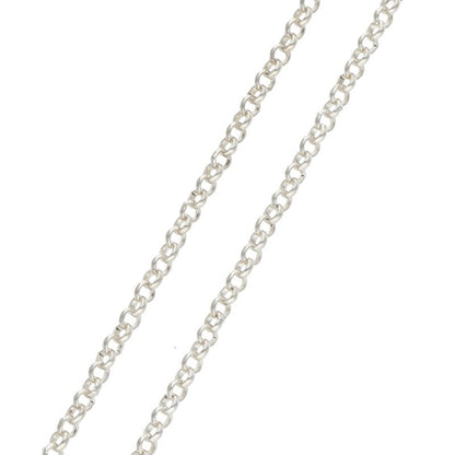 Chrome Hearts Roll Chain 18 Silver Necklace Size 18INCH
