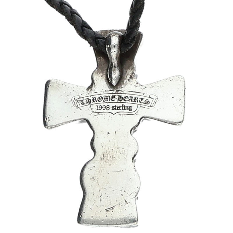 Chrome Hearts XS Celtic Cross Silver Necklace Size ONE SIZE