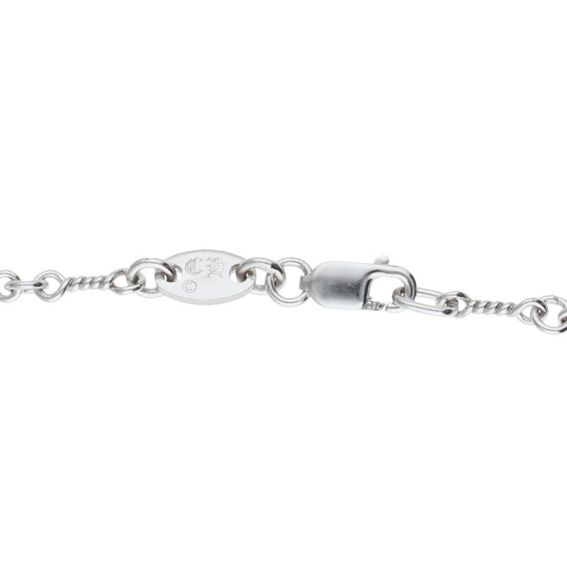 Chrome Hearts 18K White Gold Chain Necklace Size 24INCH