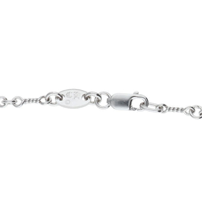 Chrome Hearts 18K White Gold Chain Necklace Size 24INCH