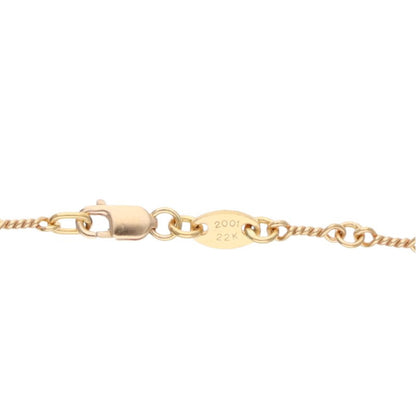Chrome Hearts 22K Yellow Gold Twist Chain 24" Size ONE SIZE