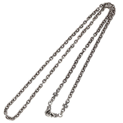 Chrome Hearts Mask Paper Chain 2 Silver Necklace Size 30INCH