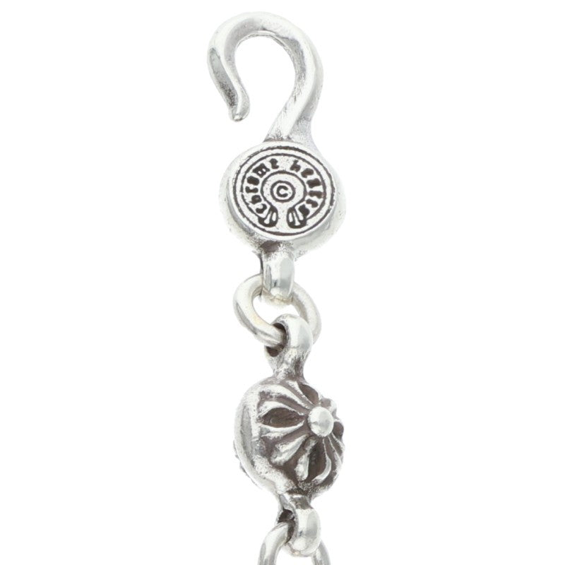 Chrome Hearts #1 Cross Ball Silver Necklace Size 20INCH
