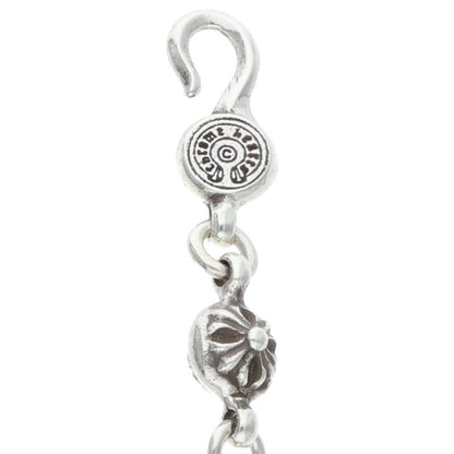 Chrome Hearts #1 Cross Ball Silver Necklace Size 20INCH