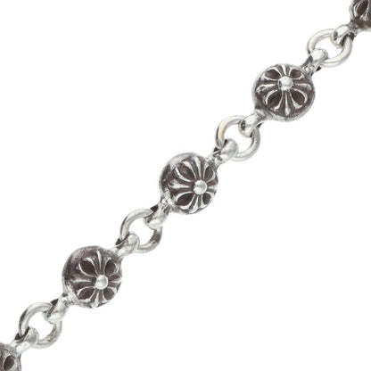 Chrome Hearts #1 Cross Ball Silver Necklace Size 20INCH