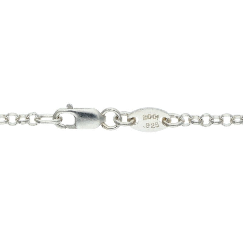 Chrome Hearts 925 Silver Roll Chain Necklace Size 20INCH