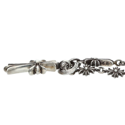 Chrome Hearts 925 Choke Chain Silver Necklace Size 32INCH