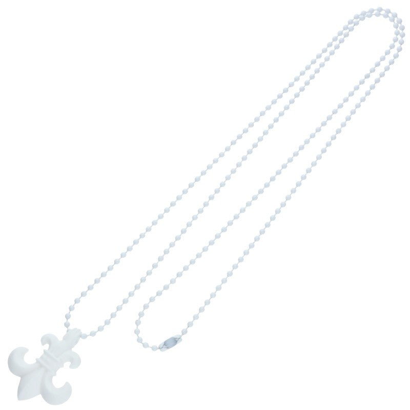 Chrome Hearts Rubber BS Fleur ONE SIZE Necklace Size White