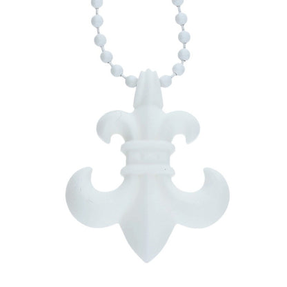 Chrome Hearts Rubber BS Fleur ONE SIZE Necklace Size White