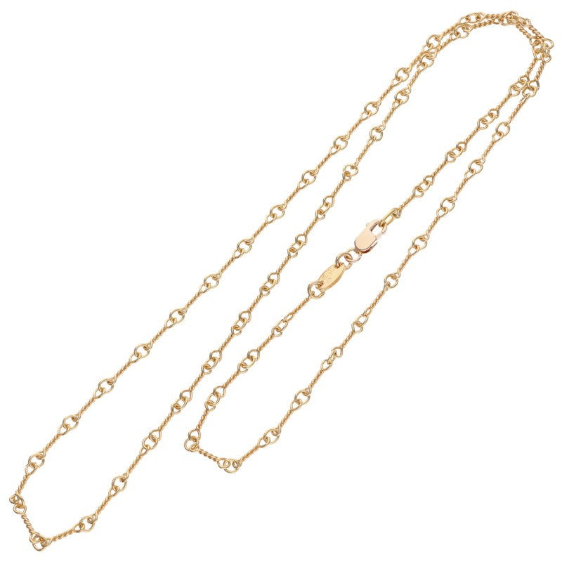 Chrome Hearts 22K Twist Chain Necklace Yellow Size ONE SIZE