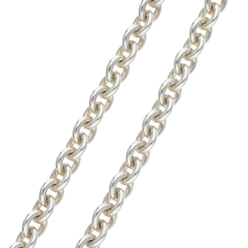 Chrome Hearts 925 NE Chain Silver Necklace Size 20INCH