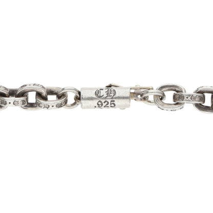 Chrome Hearts 925 Paper Chain Silver Necklace Size 18INCH