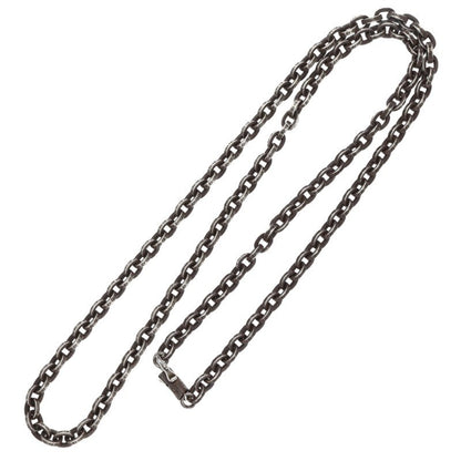 Chrome Hearts 925 Paper Chain Silver Necklace Size 24INCH