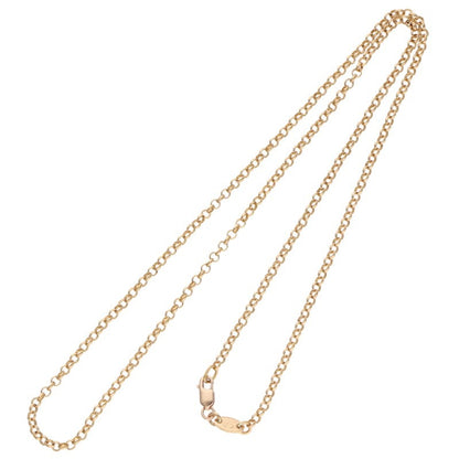 Chrome Hearts 22K Roll Chain Gold Necklace Size 20INCH