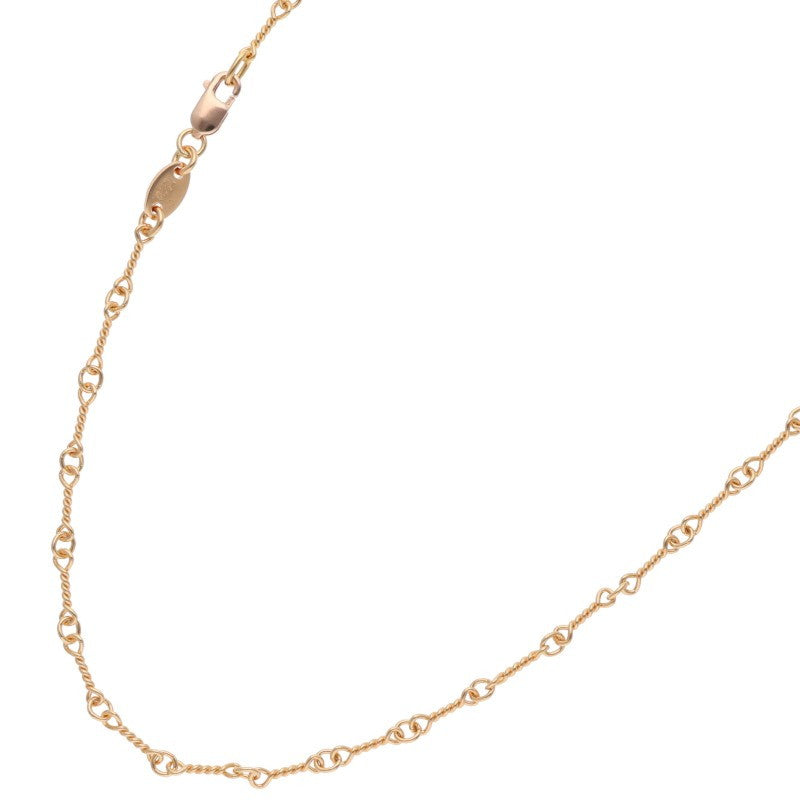 Chrome Hearts 22K Twist Chain Gold Necklace Size 20INCH