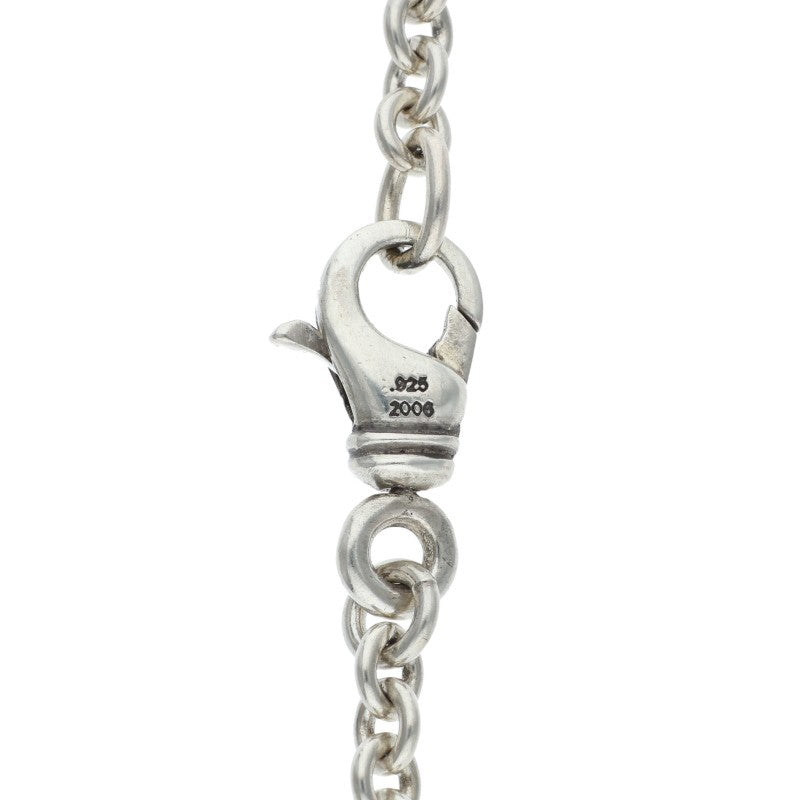 Chrome Hearts 925 NE Chain Silver Necklace Size 18INCH