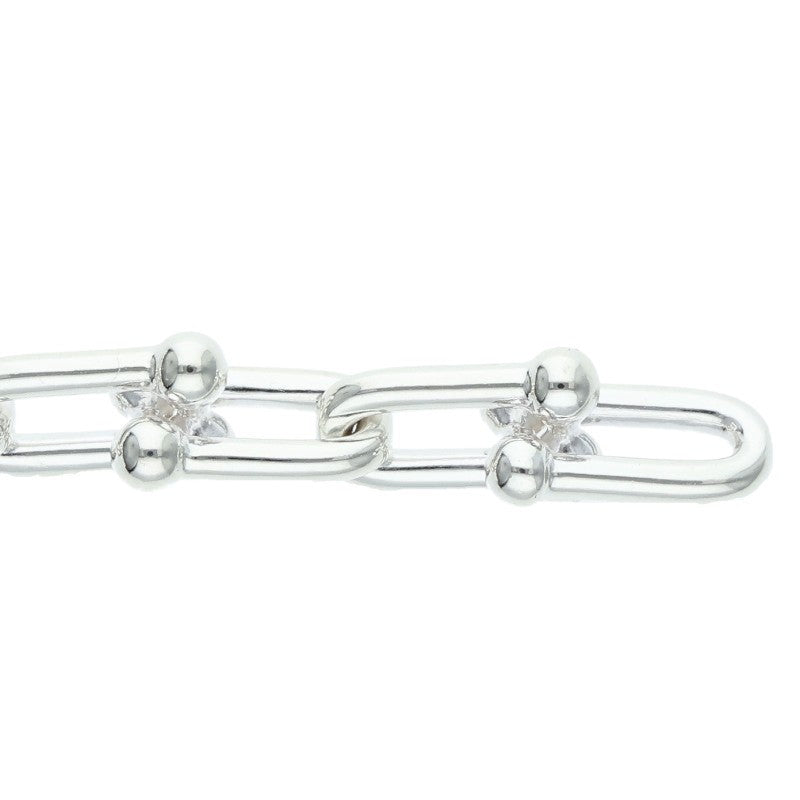 TIFFANY&Co. 925 Hardware Link Silver Necklace Size 18INCH