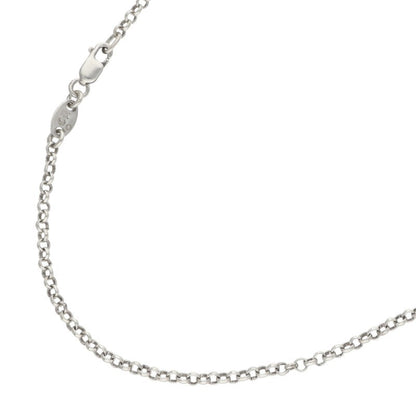 Chrome Hearts Silver Roll Chain Necklace Size 18INCH