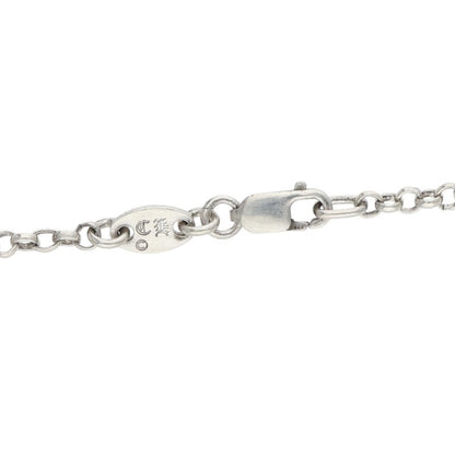 Chrome Hearts Silver Roll Chain Necklace Size 18INCH