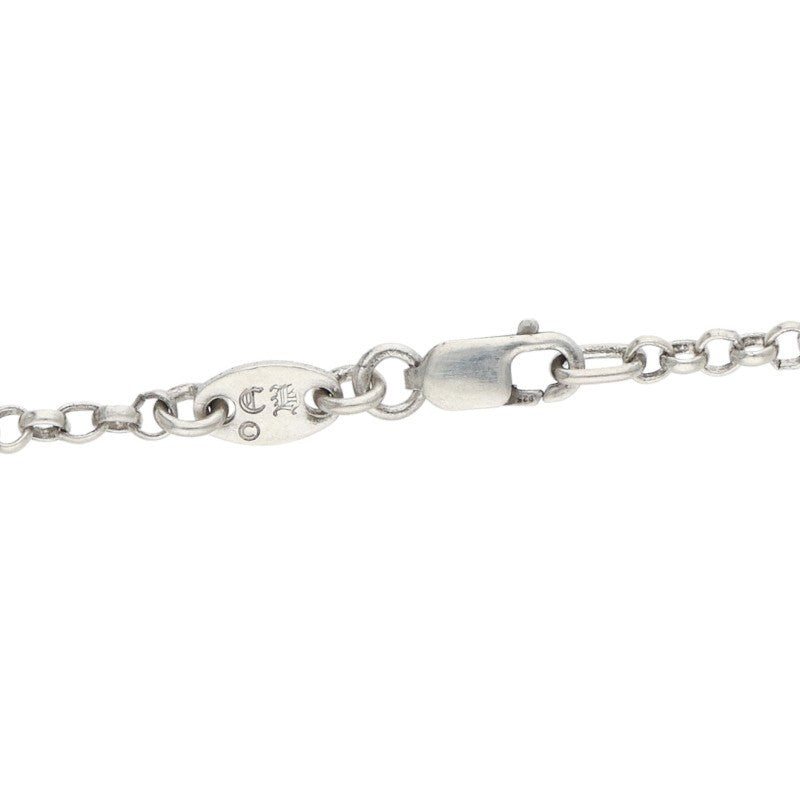 Chrome Hearts Silver Roll Chain Necklace Size 18INCH