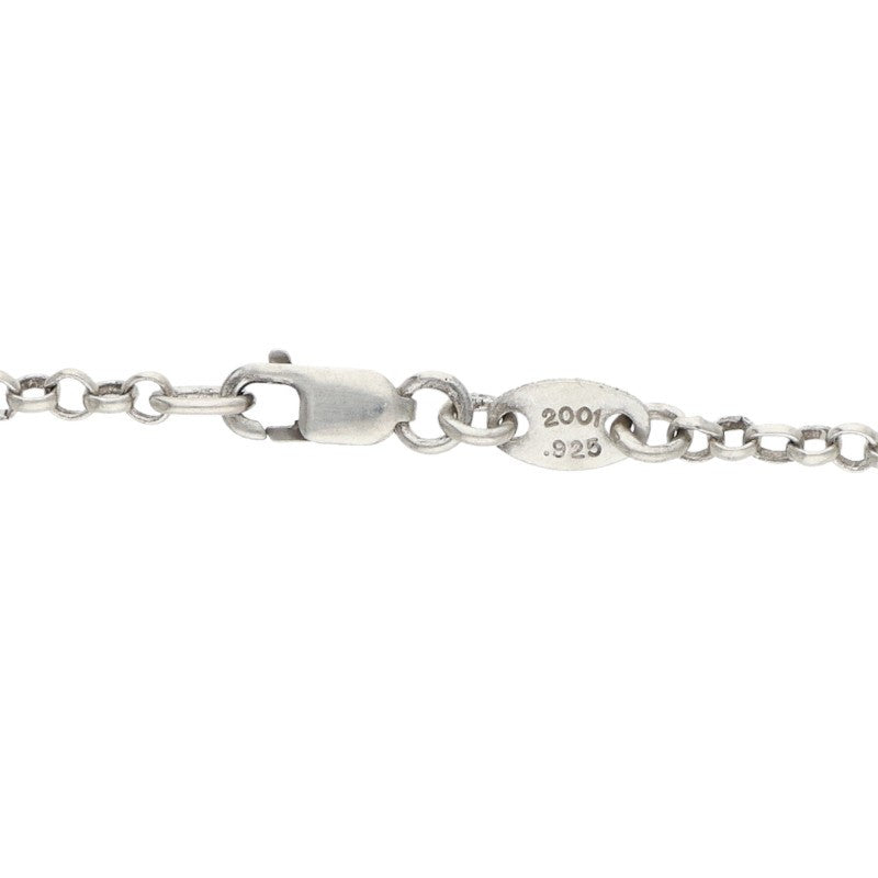Chrome Hearts Silver Roll Chain Necklace Size 18INCH