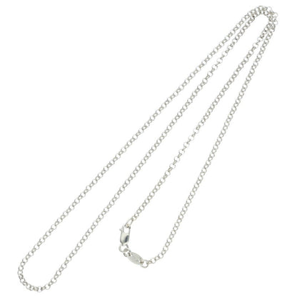 Chrome Hearts Silver Roll Chain Necklace Size 20INCH