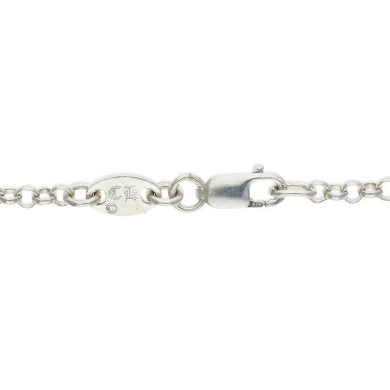 Chrome Hearts Silver Roll Chain Necklace Size 20INCH