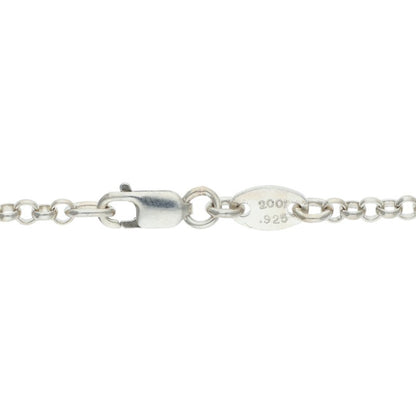 Chrome Hearts Silver Roll Chain Necklace Size 20INCH