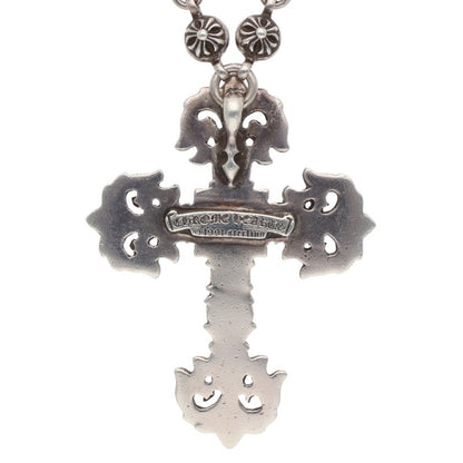 Chrome Hearts Cross Ball Filigree Cross Necklace Size 30INCH