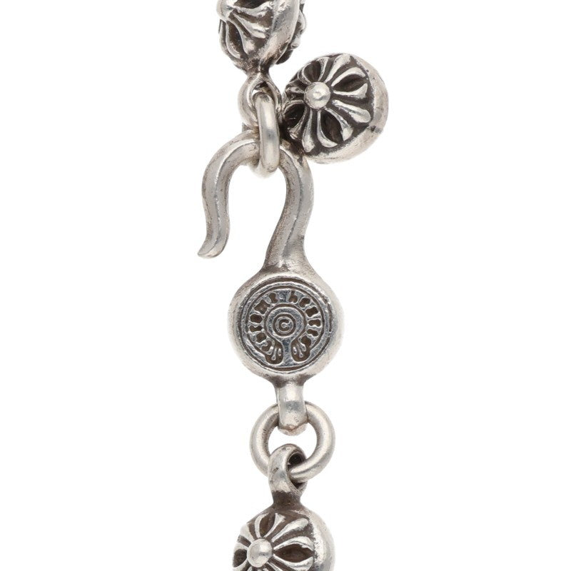 Chrome Hearts Cross Ball Filigree Cross Necklace Size 30INCH