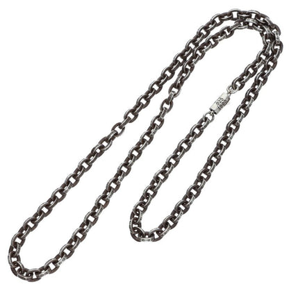 Chrome Hearts Silver Paper Chain Necklace 14K Size 20INCH