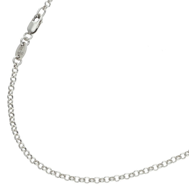 Chrome Hearts Silver Roll Chain Necklace Size 24INCH
