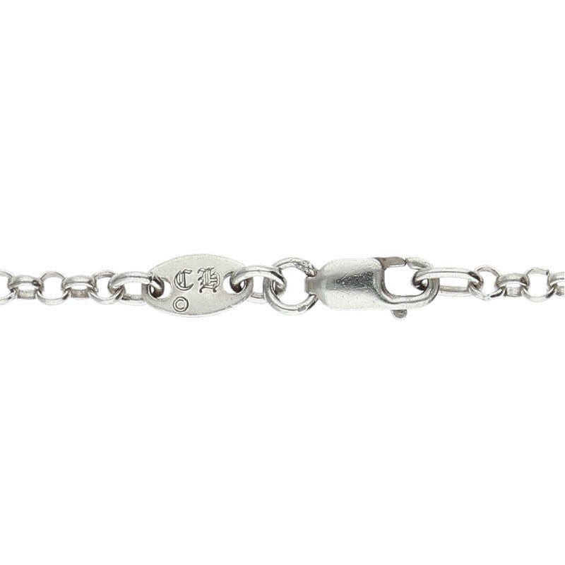 Chrome Hearts Silver Roll Chain Necklace Size 24INCH