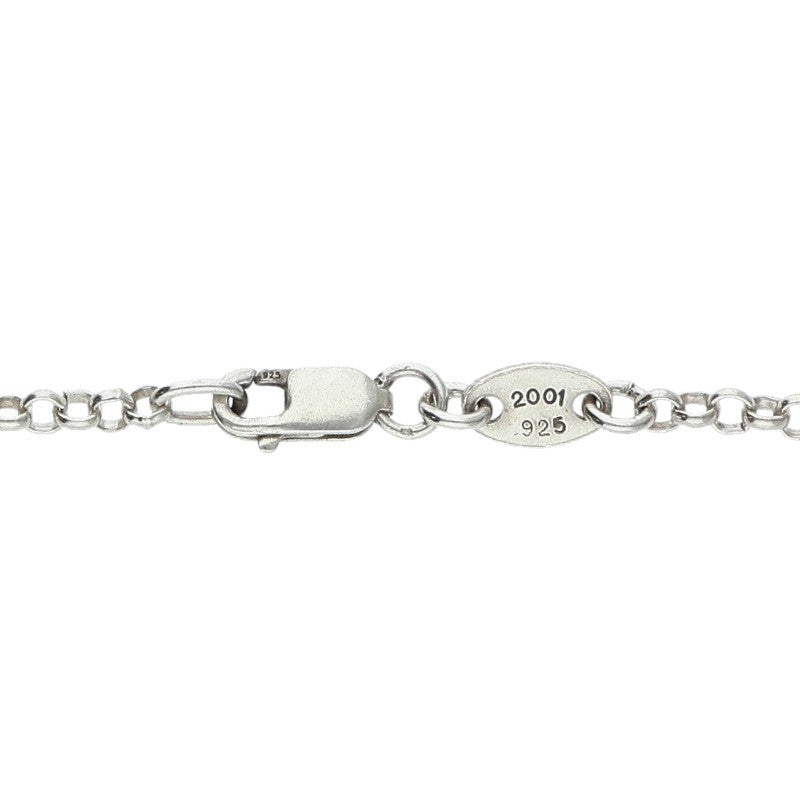 Chrome Hearts Silver Roll Chain Necklace Size 24INCH