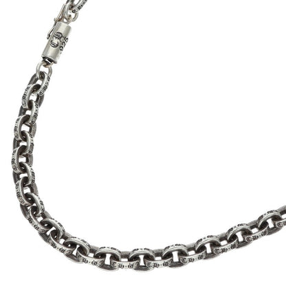 Chrome Hearts Silver Paper Chain Necklace 14K Size 18INCH