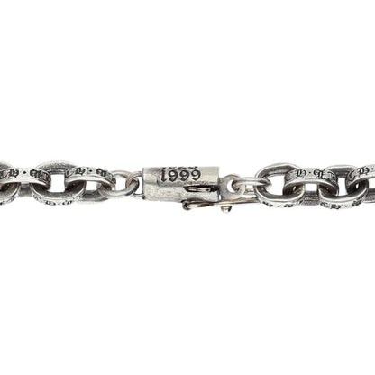 Chrome Hearts Silver Paper Chain Necklace 14K Size 18INCH