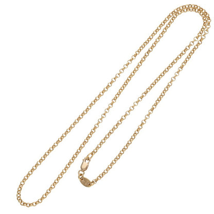 Chrome Hearts 22K Gold Roll Chain Necklace Size 20INCH