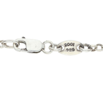 Chrome Hearts Silver Roll Chain Necklace Size 18INCH