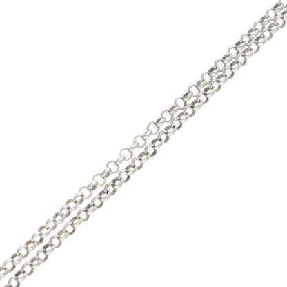 Chrome Hearts Silver Roll Chain Necklace Size 18INCH