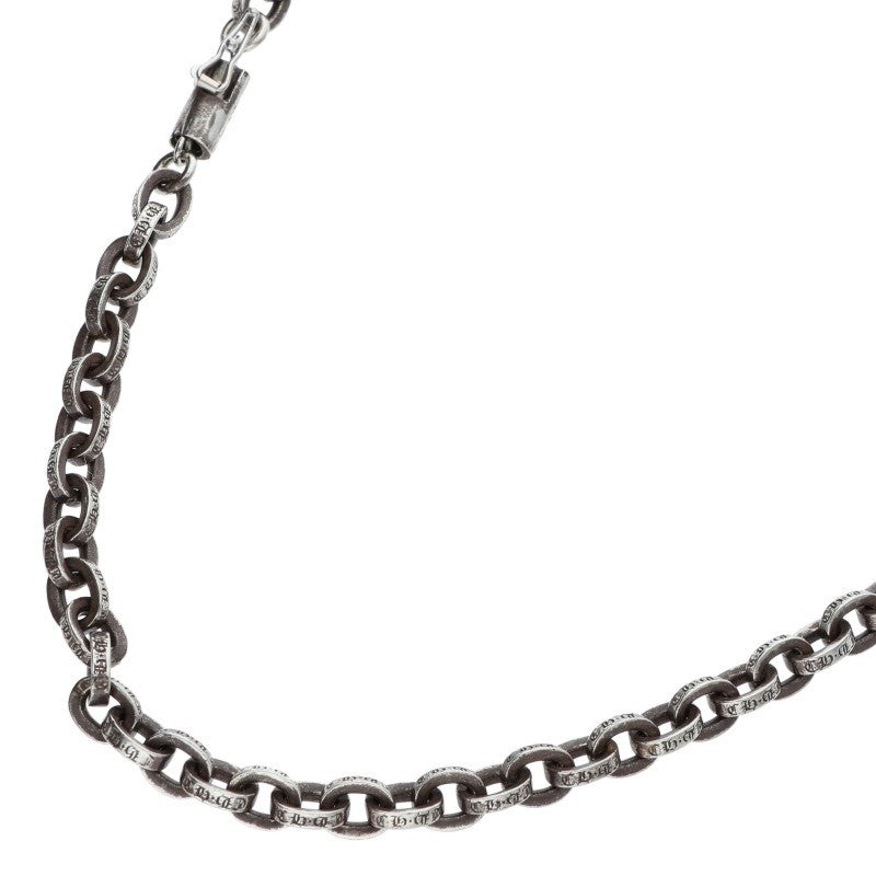 Chrome Hearts Silver Paper Chain Necklace 14K Size 20INCH